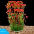thumbnail image 2 of Plantas de acuario grandes, adorno de decoración de plantas de pecera de plástico Artificial para todos los peces, 2 of 5