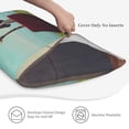thumbnail image 3 of Kdxio Elehpant And A Giraffe Looking At The Sea Pattern Pillowcase with Envelope Closure,20" x 36" Pillow Cases,Gifts for Men or Women-No pillow, 3 of 5