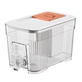 thumbnail image 1 of High Capacity Insulated Beverage Dispenser With Tap Refrigerator Storage Container For Cold Drinks Fruit Infusions And Iced Tea, 1 of 9
