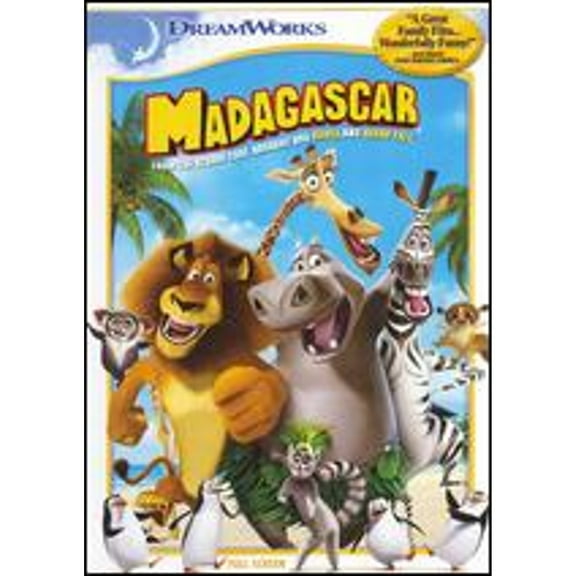 Pre-Owned Madagascar [P&S] (DVD 0678149456929) directed by Eric Darnell, Tom McGrath