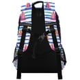thumbnail image 3 of FORMRS Kids School Backpack Elementary Student Unisex Travel Bookbag with Reflective Stripes, Blue Hand Drawn Sailboats, 3 of 7