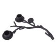 thumbnail image 1 of Tree Branch Shape Cast Iron Candle Holder with Two Stands, Black, 1 of 1