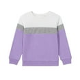 thumbnail image 4 of Gfyviroh Pullover Tops for Baby Boys and Girls Casual Color Block Children Clothes Crew Neck Loose Long Sleeve T-shirts,1-15 Y, 4 of 5