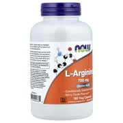 NOW Foods L-Arginine, 700 mg, 180 Veg Capsules