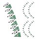 thumbnail image 1 of unbranded 5 De Banderines De Fútbol En Papel Para Decoraciones Festivas En Y Cumpleaños, 1 of 6