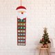 thumbnail image 1 of Calendario de Adviento de Navidad perfecl Decoración colgante Reutilizable con bolsas rellenable, 1 of 8