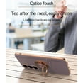 thumbnail image 4 of for Samsung Galaxy S24 Ultra 5G Case, Built-in 360° Ring Holder Metal Stand, Luxury Electroplated Plating Edge Shockproof Protective Phone Cover, Green, 4 of 9