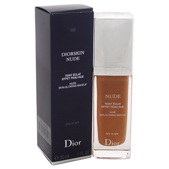 Diorskin Nude Skin Glowing Makeup SPF 15 - # 050 Dark Beige by Christian Dior for Women - 1 oz Foundation