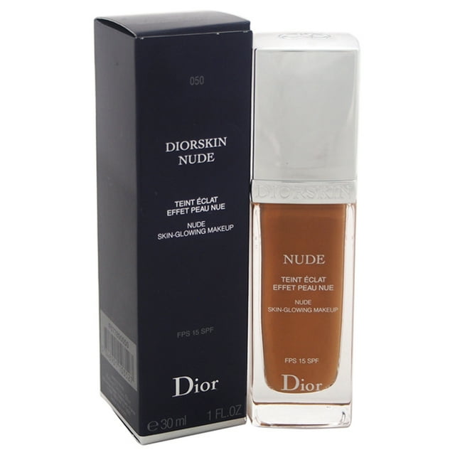 Diorskin Nude Skin Glowing Makeup SPF 15 - # 050 Dark Beige by Christian Dior for Women - 1 oz Foundation