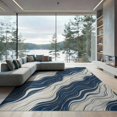 thumbnail image 2 of ODIKA Pvc Dusty Bottom Veined Splicing Furnishing Shenzhen Abstract for Living Room, Under Sectional, Family , Non-Slip Flatwoven, 2 of 7