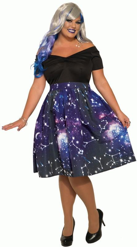 plus size space dress