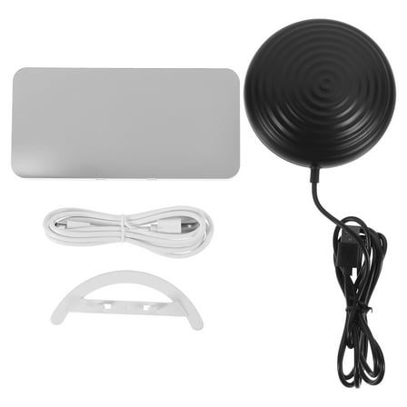 Clock Radio Alarm Bedside Digital Clocks Powered Office