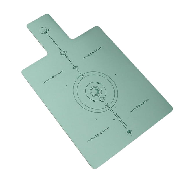 Colchoneta reformadora de Pilates, colchoneta antideslizante para ejercicios de gimnasio, cojín absorbente de sudor, goma Verde kusrkot Almohadilla reformadora de Pilates