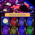 thumbnail image 4 of PENGXIANG 7 Colors USB Night Light Decorations for Car Ceiling Bedroom Party USB Star Projection Night Light  Sound Activated, 4 of 9