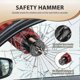 thumbnail image 4 of 4 Pack Emergency Car Window Breaker and Seatbelt Cutter - Safety Hammer, 4 of 5