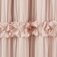 thumbnail image 2 of HIG Uptown Modern Peach Solid Print Rod Pocket Blackout Curtains, 54" x 84" (2 Panels), 2 of 7