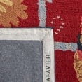 thumbnail image 5 of Safavieh Chelsea Lanford Animal Wool Area Rug, Burgundy, 1'8" x 2'6", 5 of 9