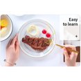 thumbnail image 5 of (gold,4 Pcs)Stainless Steel Dinner Knife Compatible Withk Spoon Dinnerware Set, 5 of 5