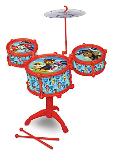 What Kids Want Paw Patrol Drum Kit Set 
