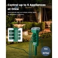 thumbnail image 4 of Cable WiFi Suraielec de 6 salidas Smart Outdoor Power Stake, 6 pies, 4 of 7