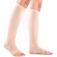 thumbnail image 1 of Flmtop Unisex Knee High Nylon Graduated Compression Socks Leg Pain Relief Stockings, 1 of 7