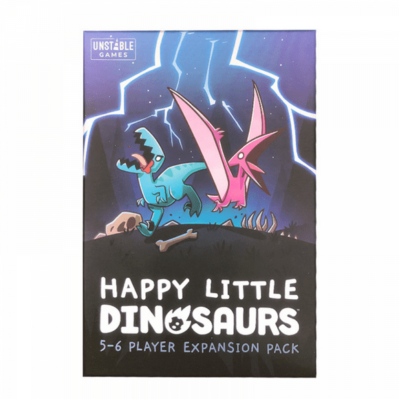 Happy Dinosaur: Expansion Pack For Teens And Adults, Suitable For 5-6 Players Over 8 Years Old, Suitable For Game NightQIUPING