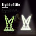 thumbnail image 1 of Traffic Night Work Security Running Cycling Safety Reflective Vest Jacket, 1 of 7