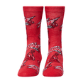 thumbnail image 2 of Crazy Socks – Mountain Dew Code Red Unisex Crew Socks Large – Fun Soda Graphic, Comfortable All-Day, 2 of 4