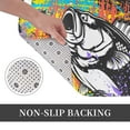 thumbnail image 6 of Susaid Fishing Bass Print Doormat,Porch Decor,Housewarming Decor Gift Doormat,Funny Flannel Floor Mat,Funny Doormat 24x16 Inch, 6 of 7