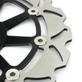 thumbnail image 3 of 3PCs Front Rear Brake Discs Rotors For KAWASAKI ZX9R Ninja ZX 900 F 2002 2003, 3 of 5