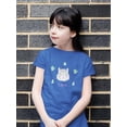 thumbnail image 2 of Adorable Lama Face T-Shirt Juniors -Image by Shutterstock,  Large, 2 of 4
