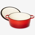 thumbnail image 2 of BrylaneHome 2.8 Quart Cast Iron Casserole Dish, 2 of 4