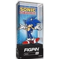 thumbnail image 2 of Sonic The Hedgehog FiGPiN Enamel Pin Figure with Glitter #582 NRFB, 2 of 3