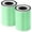 Green-pet Care Filter, variant on Luripid Kilo Air Purifier Filter Replacement, Compatible with Afloia KILO, KILOPLUS, KILOPRO, MIRO,MIRO PRO and MORENTO MR-Kilo, Kalo Air Purifier, 360 °   3-Stage Filtration, 2 Pack