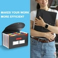 thumbnail image 4 of PHANCIR 24 Pocket Accordion File Organizer Thicker & Sturdy, Freestanding File Paper Folder with Labels for Classroom, Home, Office and Travel,2 Pack, 4 of 10