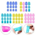 thumbnail image 7 of 12 Pcs Guitar Finger Guards Thumb Picks Finger Cap For Guitar Ukulele Finger Hat, 7 of 7