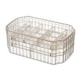 thumbnail image 1 of Earring Display Case 3 Layer Jewelry Organizer Jewelry Display Holder Removable Clear Golden, 1 of 8