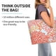 thumbnail image 2 of Balery Corals Bolsa Tote Estilo Estético con Cremalleras, Bolsa de Hombro, Bolsa de Compras Grande y Plegable, 2 of 8