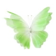 thumbnail image 3 of Gauze Butterfly Huge Decor Artificial Flower Large 25.59x17.72inch Size for Indoor Outdoor Garden and Home, 3 of 9