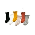 thumbnail image 2 of Seyurigaoka Baby Warm Stockings Soft Monochrome Leisure Socks,all-match fashion, 2 of 2