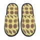 thumbnail image 1 of Fotbe Bohemia Pantuflas Peludas para Mujer con Estampado, Zapatillas de Peluche, Zapatos de Invierno para Casa, Uso Interior y Exterior-Large, 1 of 8