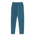 thumbnail image 4 of Dwralegc Sweat Suits for Women 2 Piece Hoodie and Sweatpants Solid Color Sweat Hoodie Joggers Running Pant Set Relaxed Fit Winter Suit with Pockets Royal Blue S, 4 of 5