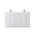 thumbnail image 5 of Wyndham Collection Wcv232360d-Qtz-Unsmxx Avery 60" Free Standing Double Basin Vanity Set -, 5 of 7