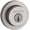 Bronze, variant on Kwikset 158RDT-15S.STRKP Milan Single Cylinder Keyed Entry Deadbolt - Nickel