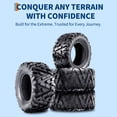 thumbnail image 6 of CazToi 25x10-12 ATV UTV Tires Set of 2, 6PR Tubeless All-Terrain Off-Road Sport Tire, QD518 Pattern, 25x10x12 Rear Tires, 6 of 7