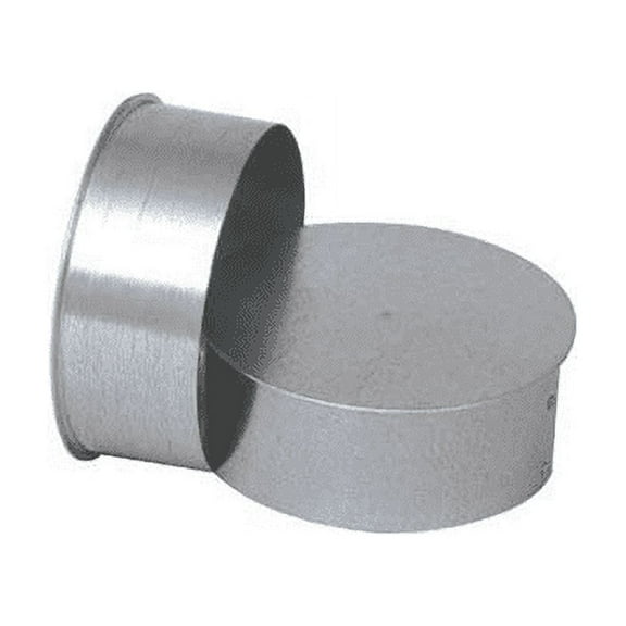 Imperial 30 Ga. 6 In. Galvanized Tee Cap/Plug GV0724