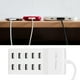 thumbnail image 3 of Cargador USB, 5V 10 puertos Puerto inteligente Cargador USB Carga rápida USB Eficiencia maximizada, 3 of 8