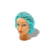 MMBM 24" Green Disposable Bouffant Cap, Polypropylene Non Woven, 10GSM - 2000 Pcs
