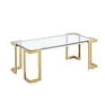 thumbnail image 1 of Mesa de Centro Kessa Muebles Charly Dorado, 1 of 1