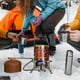 thumbnail image 5 of Fiudx Mini Estufa de Exterior, Calentador Portátil de Acero Inoxidable para Tienda de Campaña, Diseño de Doble Chimenea, Resistente a Altas Temperaturas, Ideal para Acampar y Actividades Invernales,, 5 of 7